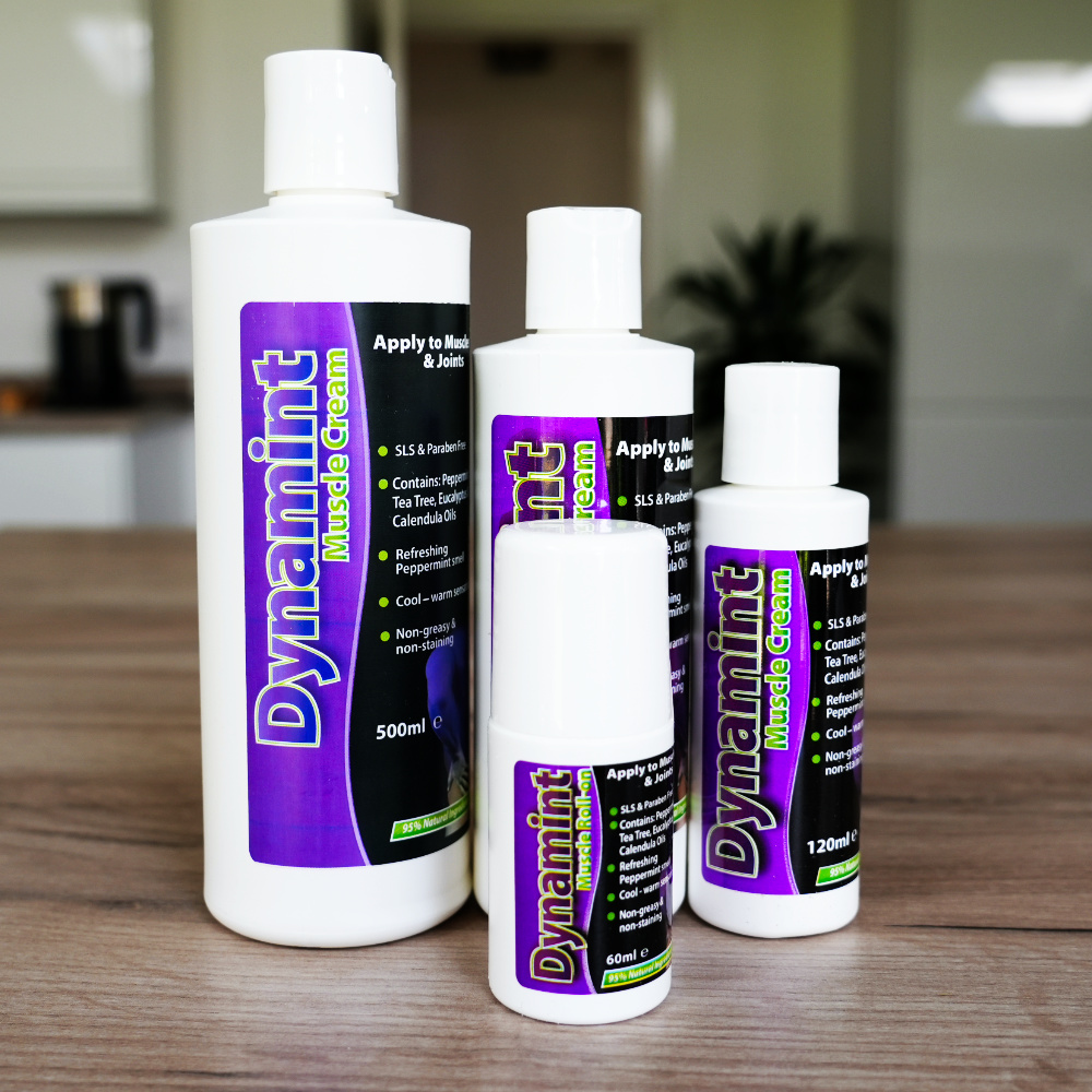 peppermint massage cream - Dynamint pack